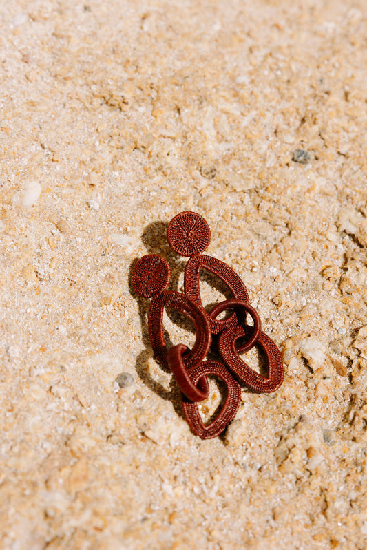 PENDIENTES MICAELA VINO