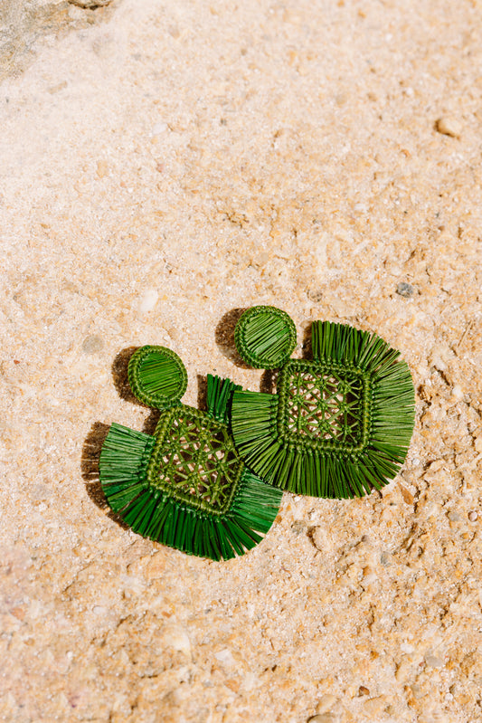 PENDIENTES FLAVIA VERDE
