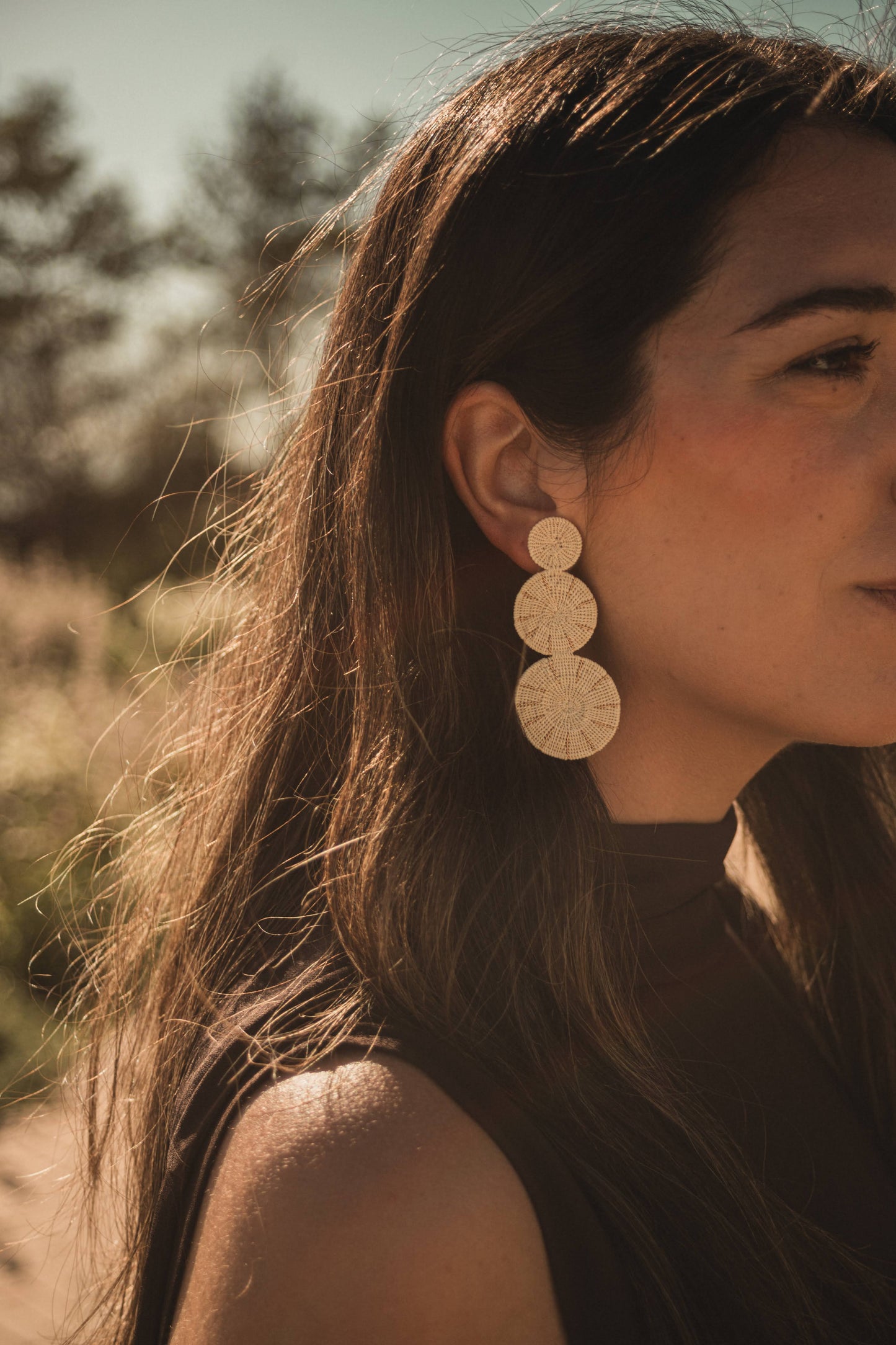 Dalia (varios colores) | Pendientes de Werregue Hechos a Mano en Colombia
